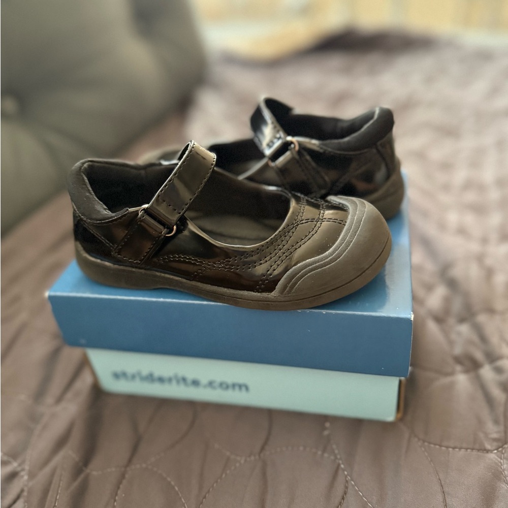 Black Toddler girl dress Shoes